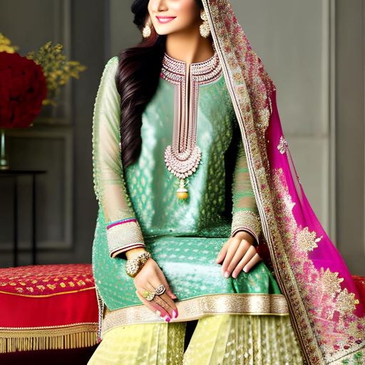 Pakistani Gharara